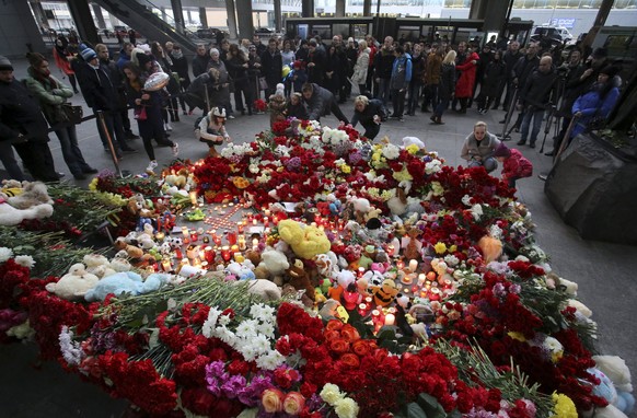 Russland trauert um die Opfer des Flugzeugabsturzes.&nbsp;