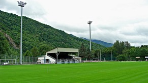 Stadion 1: Das Stade Paul-Fédou mit seiner Hauptribüne ist schon lange zu klein