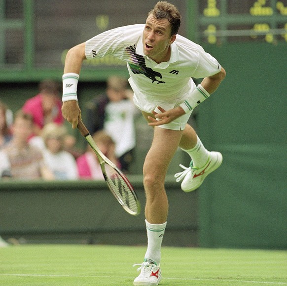 In Wimbledon trotz 14 Versuchen nie gewonnen: Ivan Lendl.