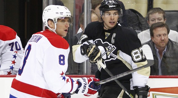 Owetschkin (links) und Crosby: Superstars in der NHL, Gegner im WM-Final.