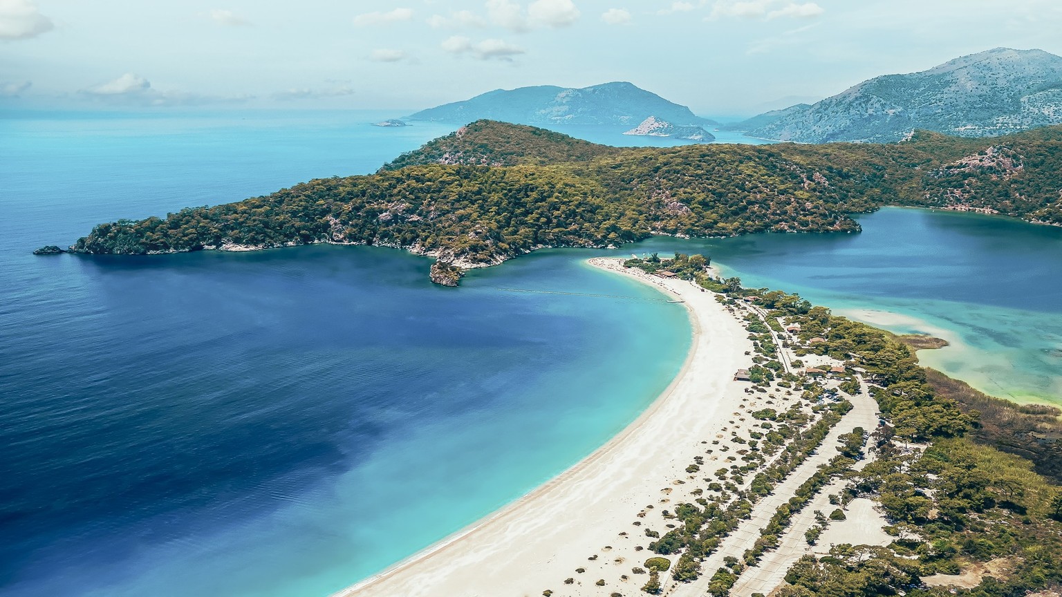 Blue Lagoon in Oludeniz Fethiye, Turkey; Shutterstock ID 1228876399; purchase_order: -; job: -; client: -; other: -