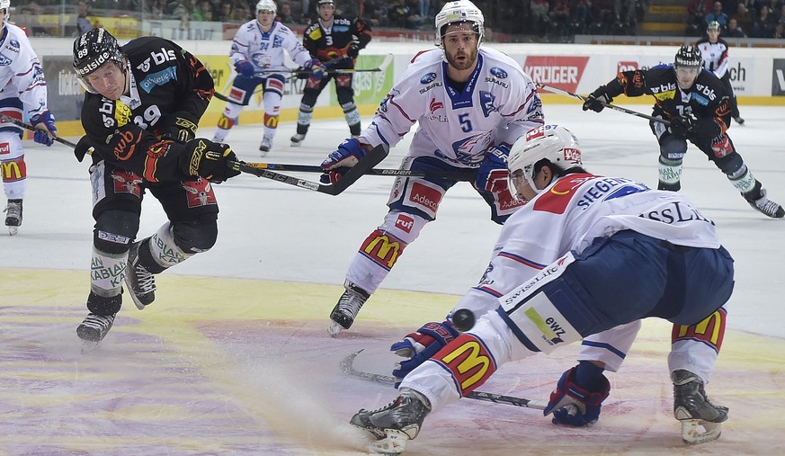 Bei Bern gegen ZSC ist ein Spektakel meist garantiert.