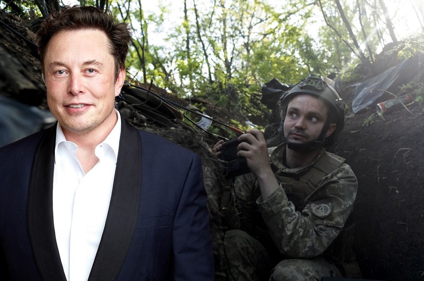 Elon Musk greift mit seinen Starlink-Entscheidungen in den Ukraine-Krieg ein.