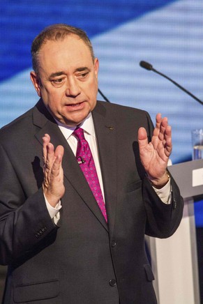 Alex Salmond, Führer der SNP.