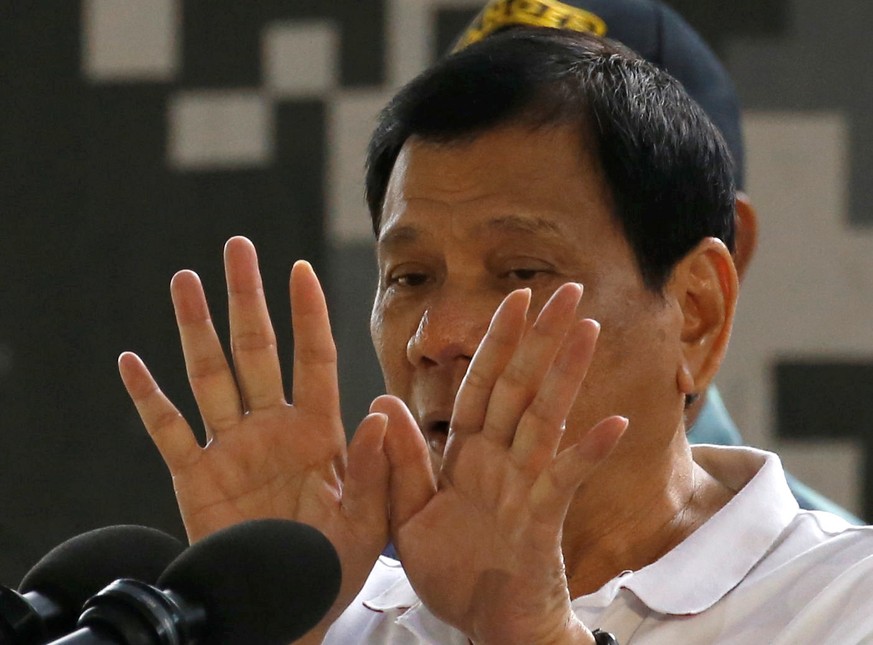 Duterte dementiert&nbsp;Verbindungen zu Todesschwadronen.&nbsp;