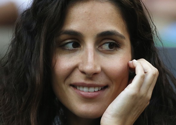 Tennis - Australian Open - Melbourne Park, Melbourne, Australia - 27/1/17 Maria Francisca Perello, girlfriend of Spain&#039;s Rafael Nadal, looks on during his Men&#039;s singles semi-final match agai ...