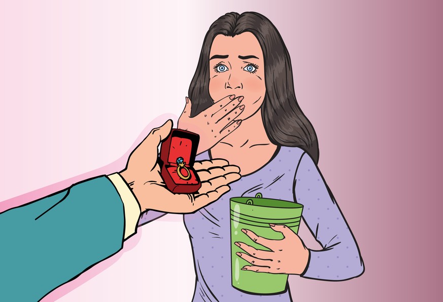«Obwohl ich ihn heiraten will, kriege ich jetzt Panik …»