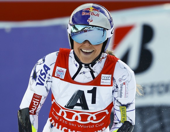 Lindsey Vonn gewinnt auch den zweiten Super-G der Saison.