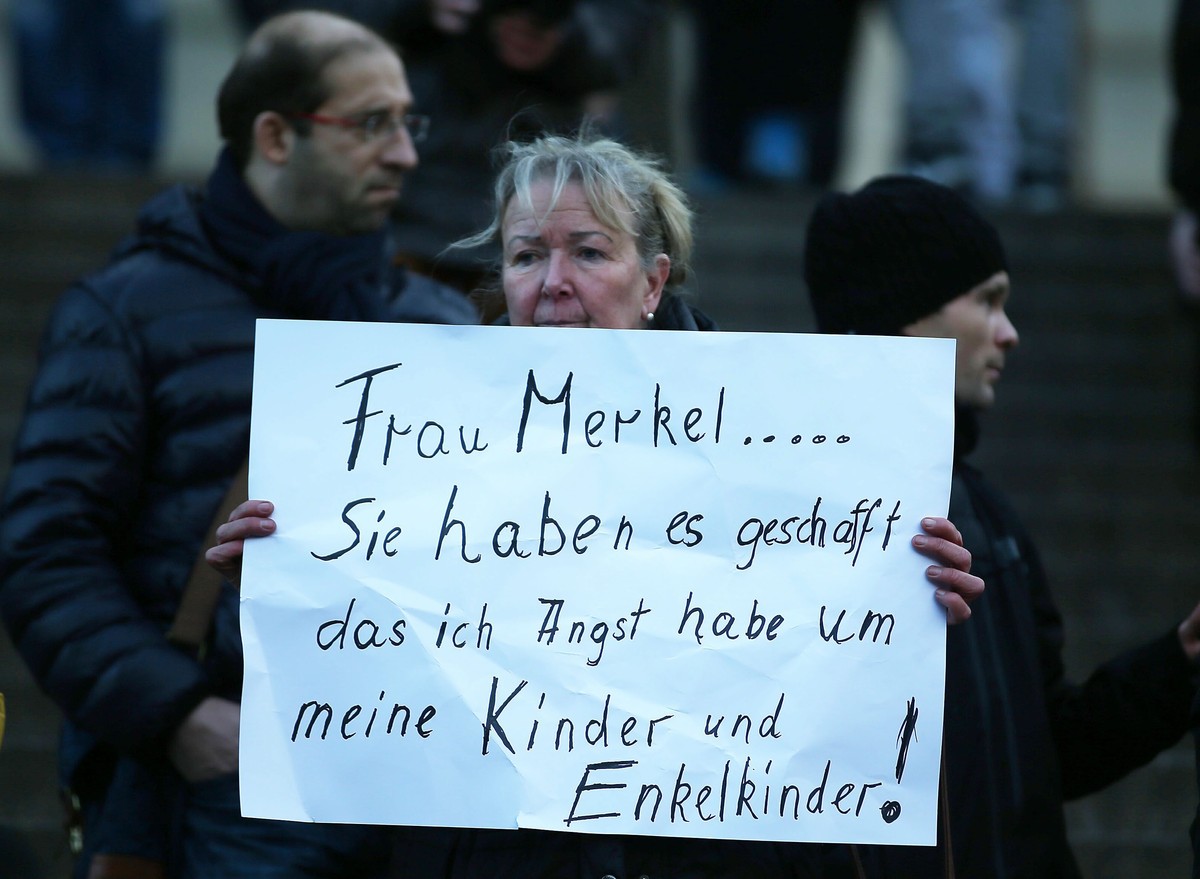 Angst beim Wähler, hier in Deutschland.
