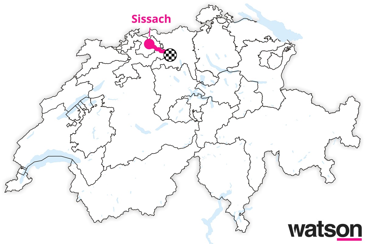 Die erste Route: Heute wandern die zwei von Aarau nach Sissach.