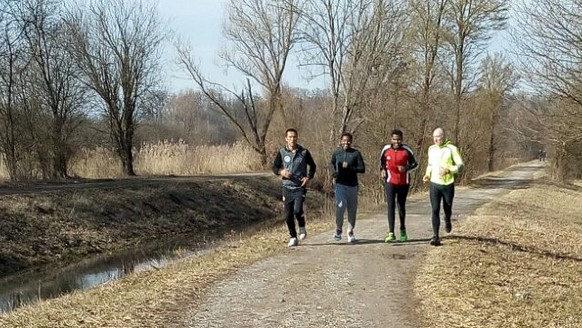 Zürich Marathon Sare und Goitom