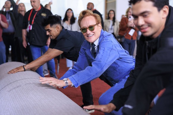 March 11, 2026, Hollywood, California, USA: 98th Oscars host Conan O��� Brien rolls out the Red Carpet on Wednesday March 11, 2026 at the Dolby Theater in Hollywood, California for the upcoming Academ ...