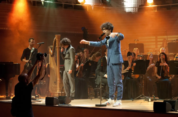Pegasus bei ihrem Auftritt an der Radio Pilatus Music Night im KKL Luzern.
