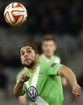 Ricardo Rodriguez bei einem Spiel des VfL Wolfsburg.