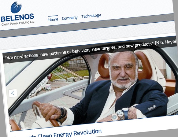 Belenos-Website: Nicolas Hayek (1928-2010) trieb die Forschung nach Alternativ-Antrieben für Autos voran.&nbsp;<br data-editable="remove">