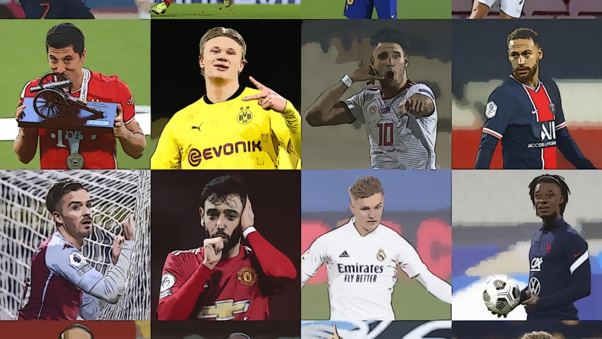 Messi, Ronaldo etc. Die Liste der 100 besten Fussballer des Jahres 2020