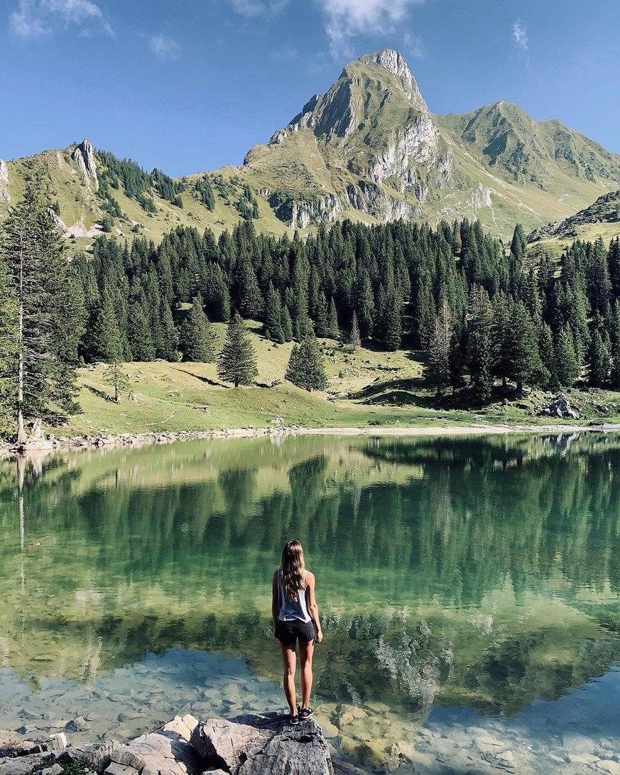 Rauszeit Bergseen in der schweiz, die einfach erreichbar sind Gantrischseeli Gantrisch