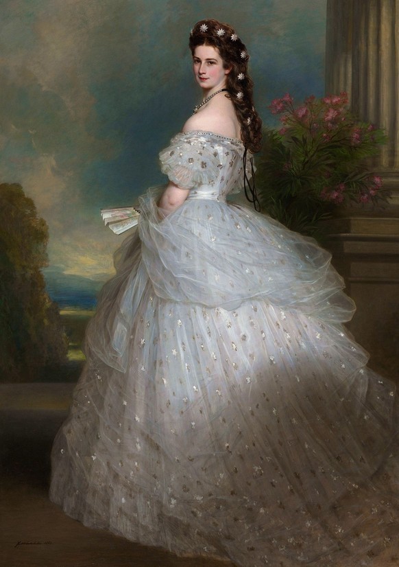 In der zweiten Hälfte des 19. Jahrhunderts gehörte Kaiserin Elisabeth von Österreich (1837–1898) zu den bekannten Fächerliebhaberinnen. Sie schütze ihr Gesicht mit dem Fächer gerne gegen aufdringliche ...
