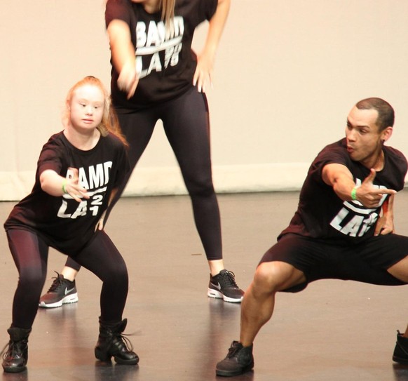 Madeline Stuart ist sehr sportlich: Tanzen ist eine ihrer Leidenschaften.