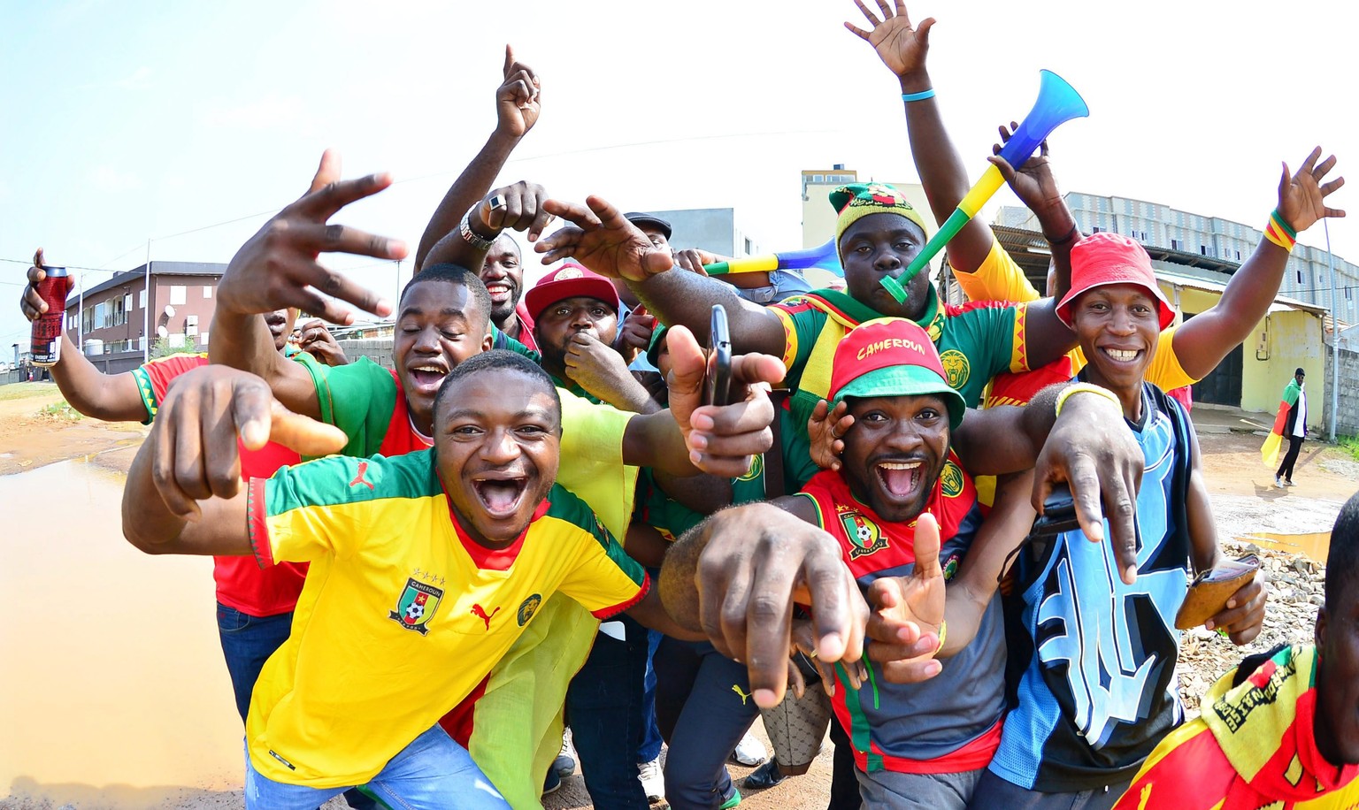 So viel Fussballbegeisterung – der Afrika-Cup ist auf dem «ungezähmten Kontinent» ein Riesenereignis.