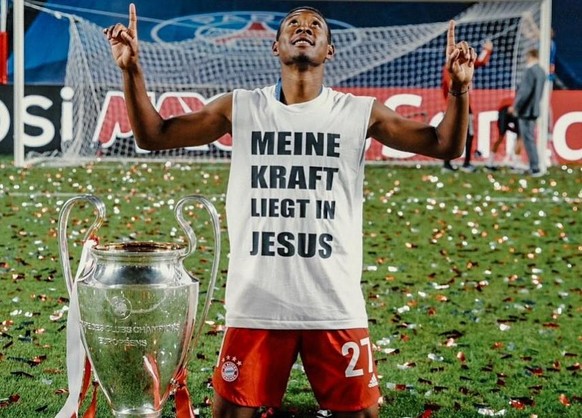 Verhandlungen weiter zäh – Bayern München zieht Angebot für Alaba zurück\nWas wohl der gute Prophet von seinem geldgierigen Jünger hält... 🤔😉