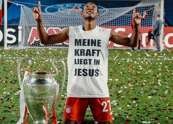 Verhandlungen weiter zÃ¤h â Bayern MÃ¼nchen zieht Angebot fÃ¼r Alaba zurÃ¼ck\nWas wohl der gute Prophet von seinem geldgierigen JÃ¼nger hÃ¤lt... ð¤ð