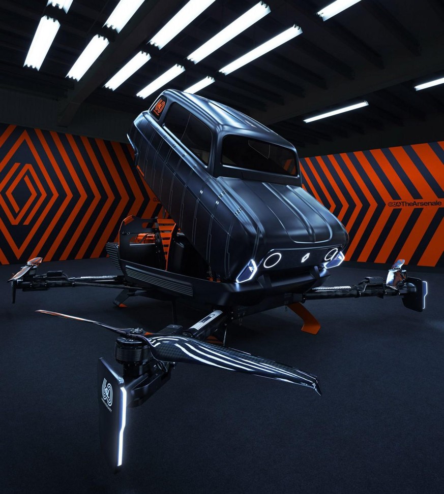 TheArsenal Renault AIR4 fliegendes auto quadcopter drohne https://thearsenale.com/pages/air-4