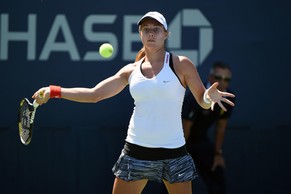 Stefanie Vögele erreicht in Linz die Viertelfinals.