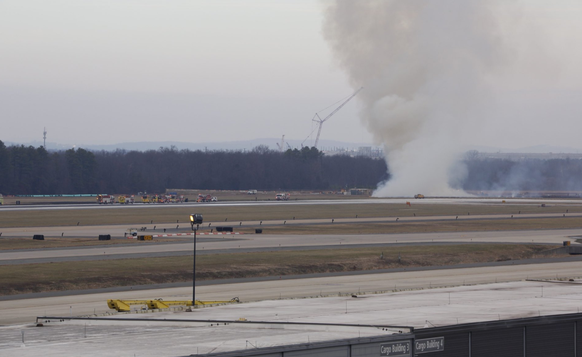 fire washington airport