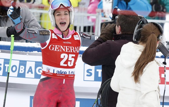 Riesig die Freude bei Larisa Yurkiw.