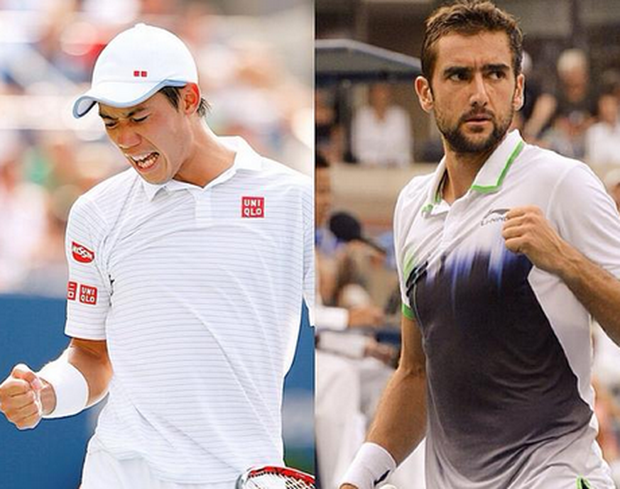 Die Finalisten Nishikori und Cilic schreiben Geschichte.