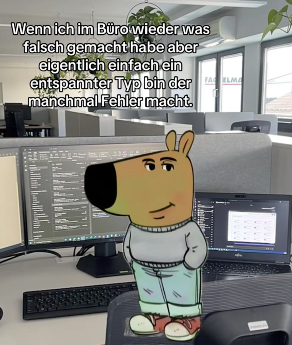 Chill Guy, Entspannter Typ