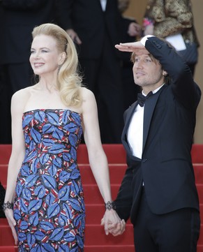 Urban mit seiner Liebsten Nicole Kidman 2013 in Cannes.