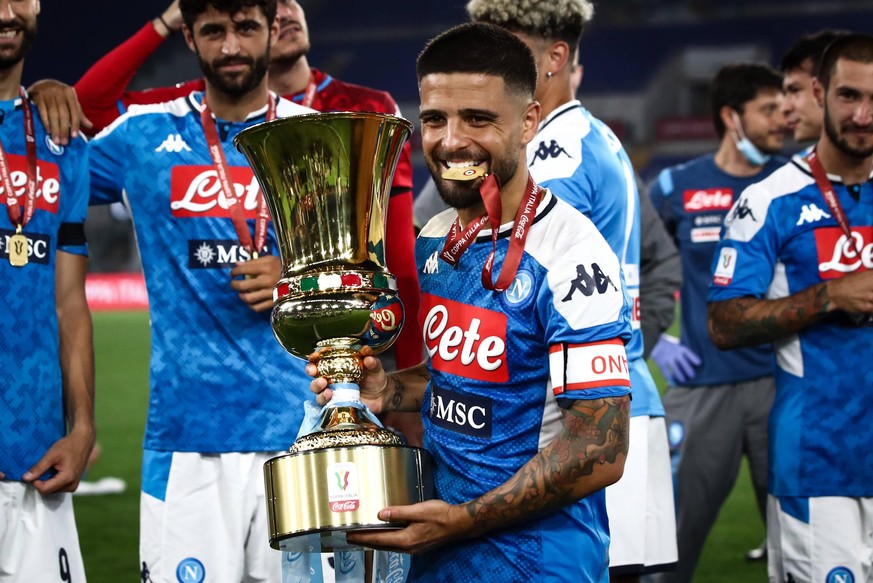 Insigne gewann die «Coppa Italia» mit Neapel im Jahr 2020 zum zweiten Mal.