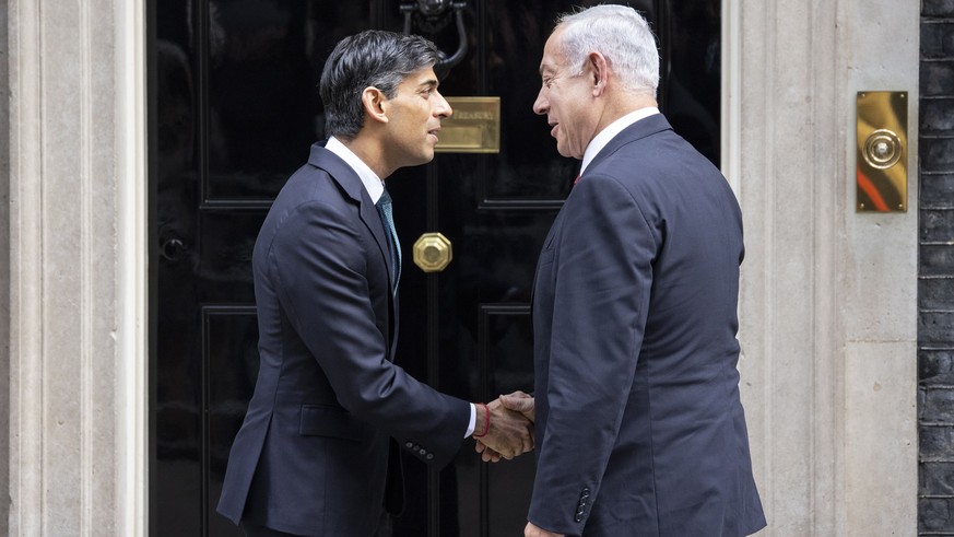 Protests during Netanyahu’s visit to London