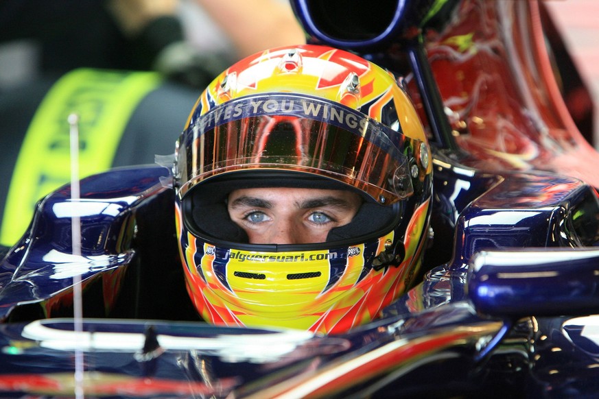 Bildnummer: 07888581 Datum: 20.05.2011 Copyright: imago/Crash Media Group
20.05.2011- Jaime Alguersuari (SPA), Scuderia Toro Rosso, STR6 Spanish Grand Prix, Barcelona, Round 5, 19-22 May 2011 PUBLICAT ...