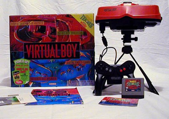 Der Virtual Boy von Nintendo war ein Flopp.