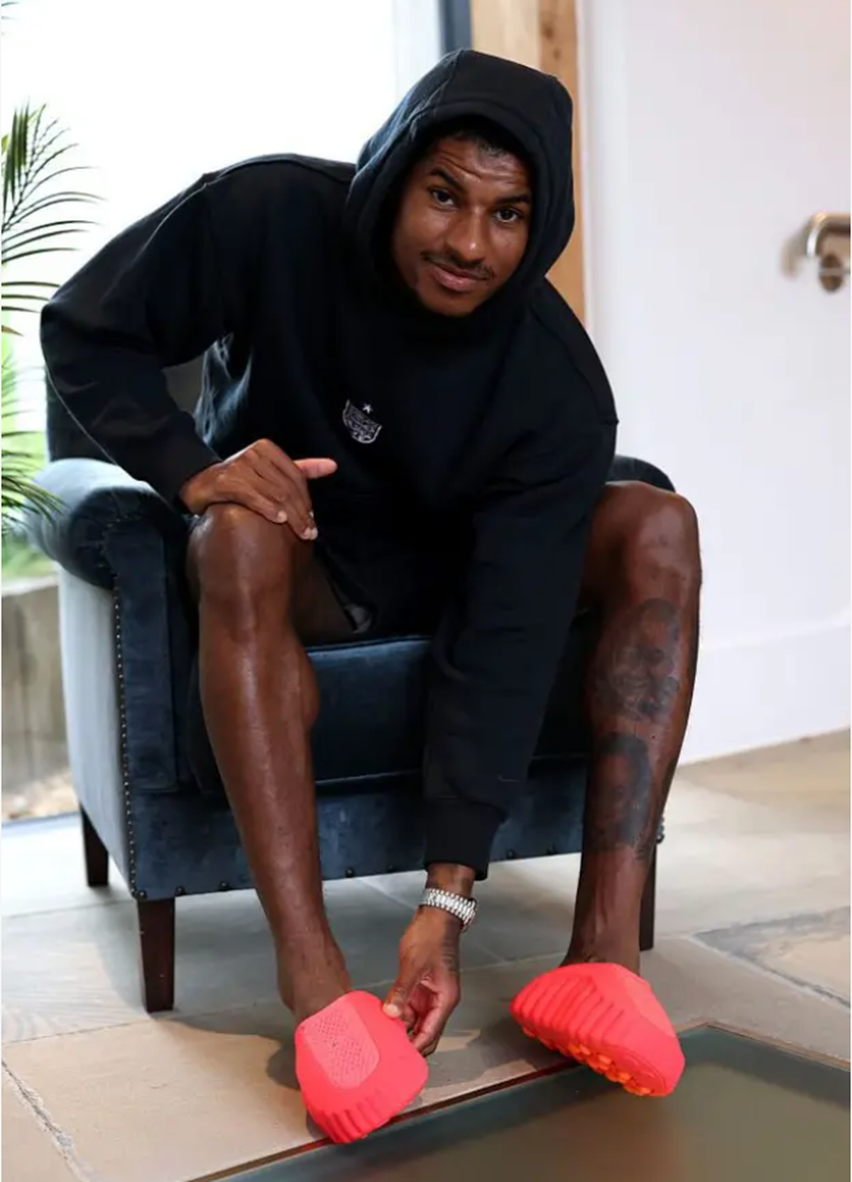 Marcus Rashford mit dem Nike «Mind 001».