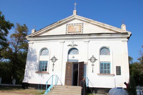 Kirche von Zürichtal: Früher protestantisch, heute ukrainisch-orthodox