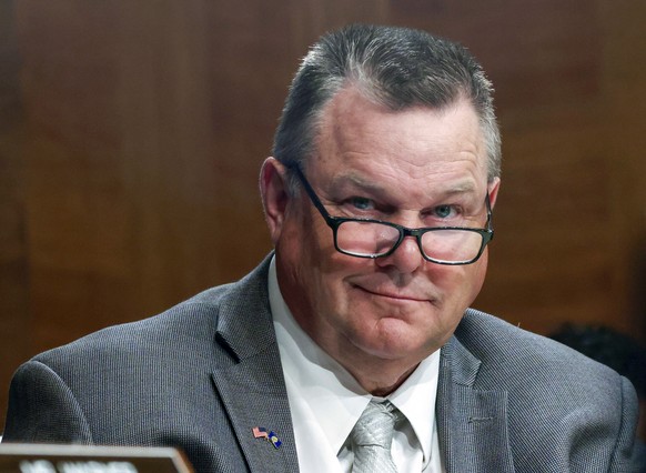 Sen. Jon Tester, D-Mont., listens during a Senate Banking, Housing, and Urban Affairs Committee hearing on &quot;Oversight of the U.S. Securities and Exchange Commission&quot; on Tuesday, Sept. 14, 20 ...
