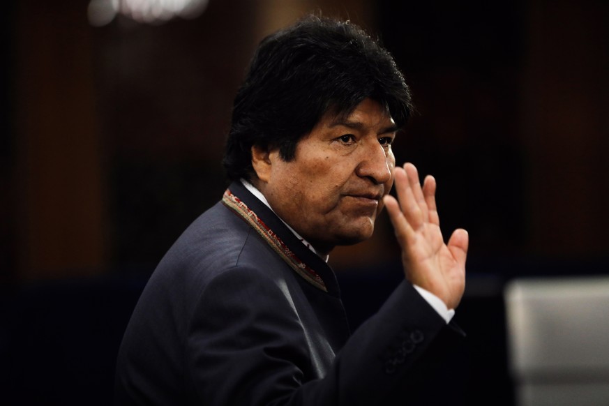 Evo Morales tritt vom Präsidenten-Amt zurück.