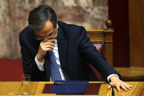 Premierminister Antonis Samaras.