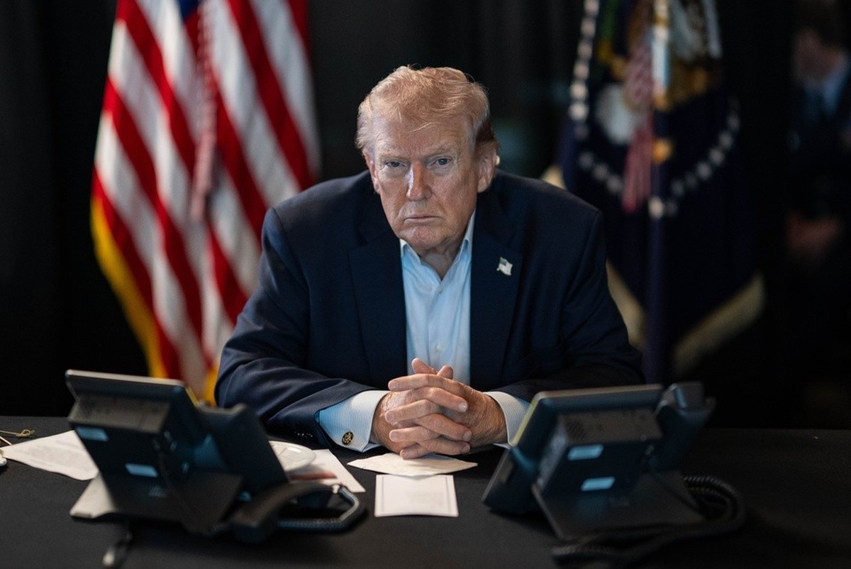 Le président américain Donald Trump en mars 2026.