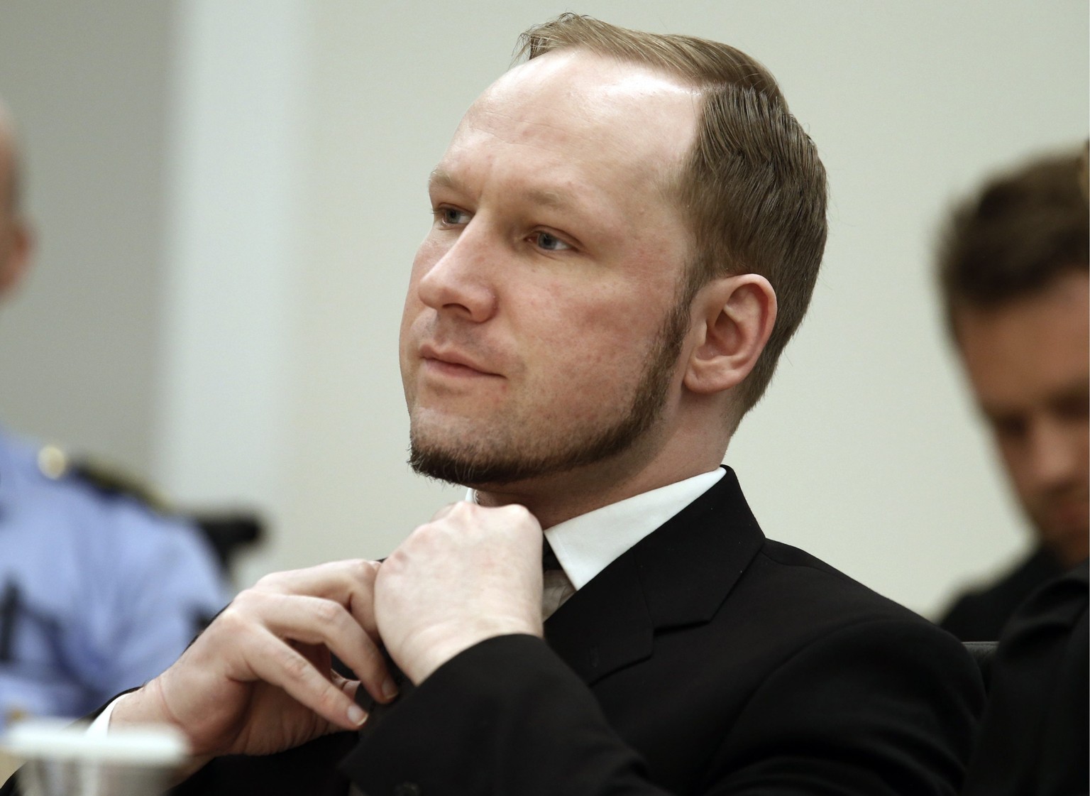 Breivik vor Gericht.