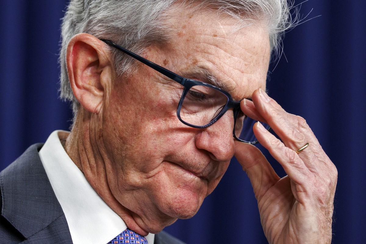 epaselect epa12583726 US Federal Reserve Chair Jerome Powell attends a press conference at the Federal Reserve, Washington, DC USA, 10 December 2025. The Federal Reserve has announced interest rates h ...