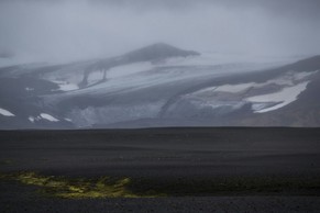 Blick auf den Bardarbunga unter dem Gletscher Vatnajökull.&nbsp;<b>&nbsp;</b>