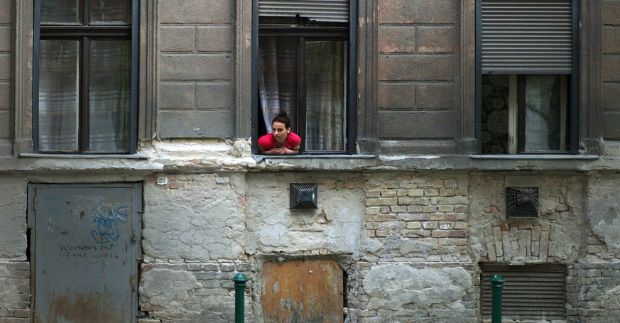 In einem Roma-Quartier in Budapest: Unter anderem der Umgang mit den Roma trägt Ungarn den Rüffel ein.