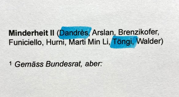 Geschäftsmietegesetz: Fahne des Nationalrats. Die Nationalräte Dandrès und Töngi waren Stellvertreter.