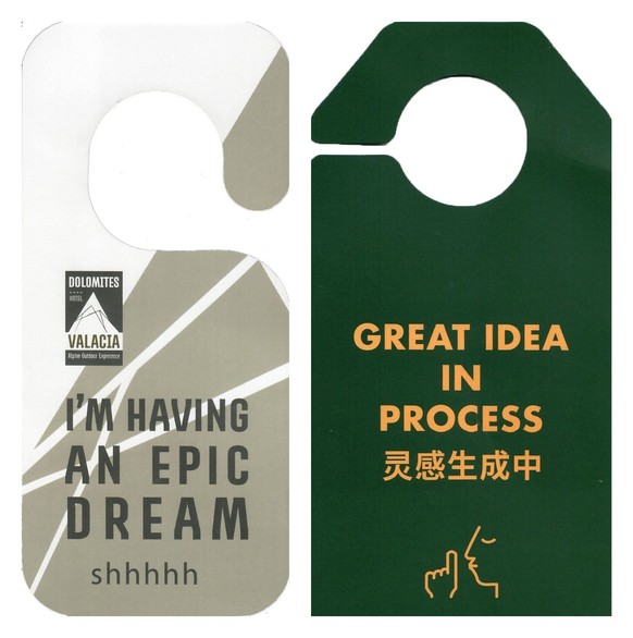 "Do Not Disturb” signs from hotels around the world, painstakingly put together by collector Eduardo Flores of Turin, Italy.
https://www.flickr.com/photos/11068524@N04/
