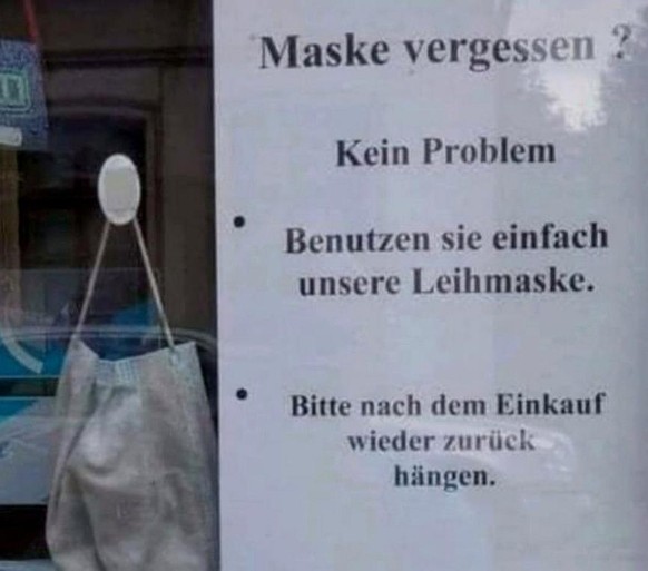 31 Tweets, die unsere aktuelle Coronavirus-Situation auf den Punkt bringen
Mein ich das nur oder hat die Maske den Abdruck eines Schafsgesichts?